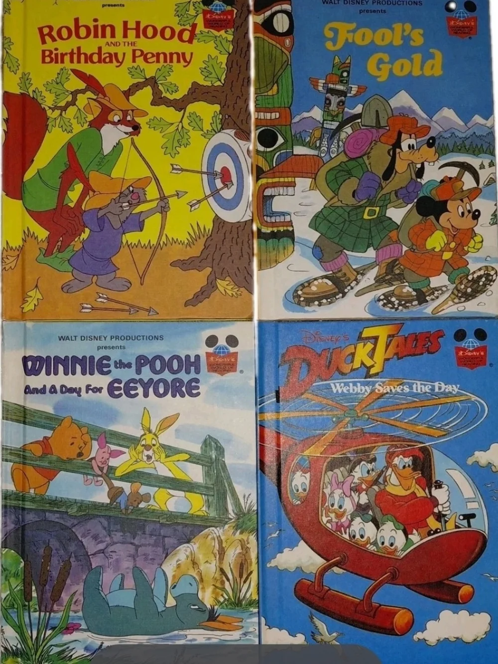 Lot of 26 Vintage Disney's Wonderful World of Reading Hardcover Books Mix